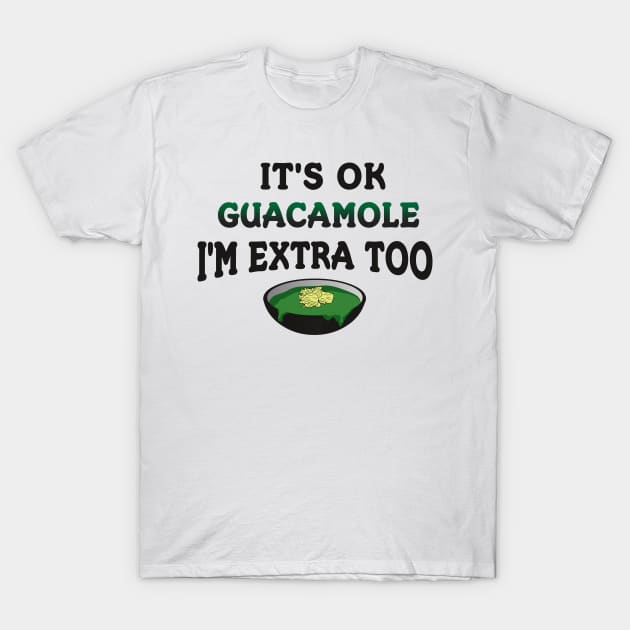 Funny Guacamole Avocado Tee T-Shirt by karolynmarie